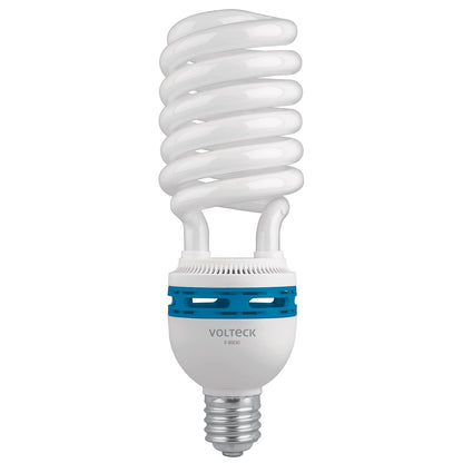 Volteck Lámpara Espiral Ahorradora Base Mogul E39, Luz Día, 220 V - 85 W