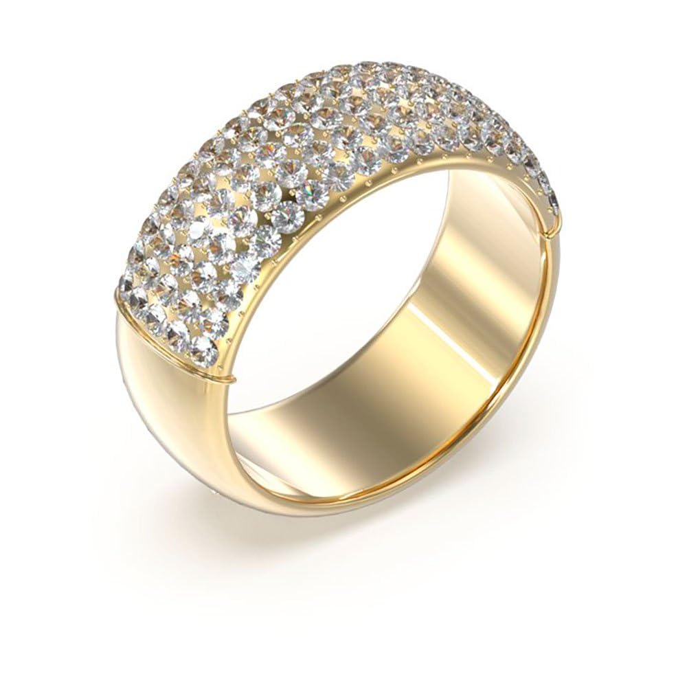 GUESS Anillo para mujer it's raining rings