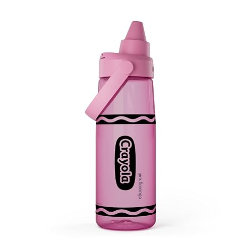 CamelBak Crayola Chug Tritan Renew Botella de agua de flamenco rosa, 25 onzas