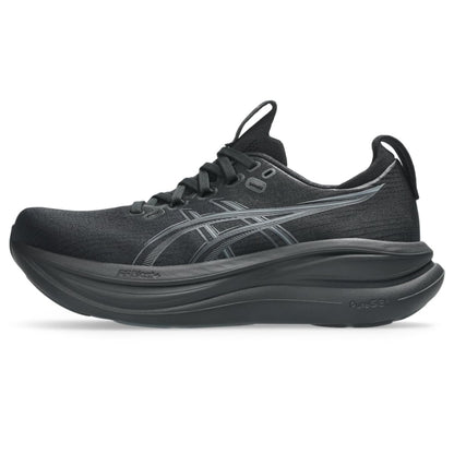 Asics Gel-Nimbus 28 - Tenis de Correr para Mujer | Zapatos para correr de carretera - 22.5 cm - BLACK - GRAPHITE GREY