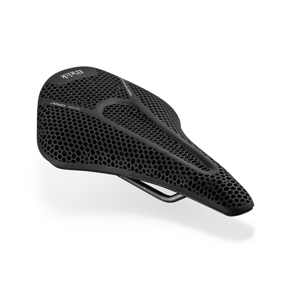 Fizik Vento Argo R3 - Sillín de Bicicleta con Estampado en 3D, Asiento de Nariz Corta