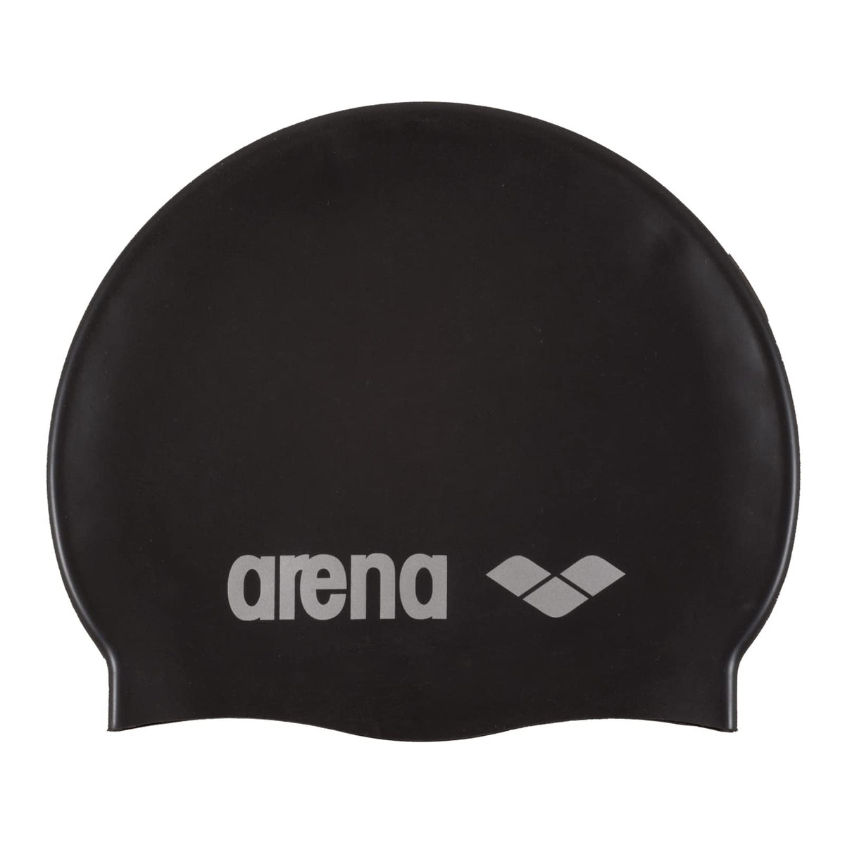 Arena Classic Gorro de Natación de Silicona - única - negro - Gorra
