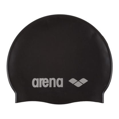 Arena Classic Gorro de Natación de Silicona - única - negro - Gorra