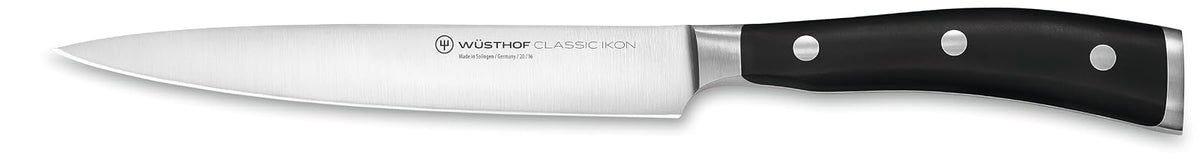 WÜSTHOF Classic Ikon - Cuchillo Para Jamón 4" (16 cm), Cuchillo Profesional, Fabricado en Alemania