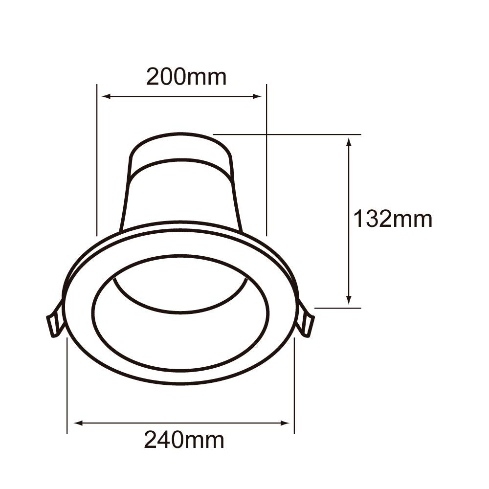 INTERIOR EMPOTRADOS LED 20W 3000-6500K
