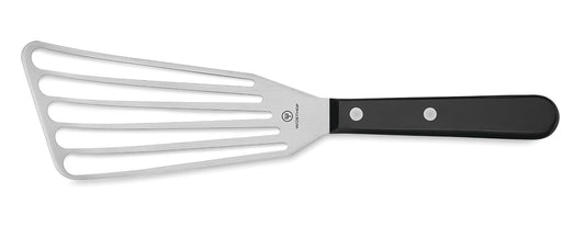 WÜSTHOF Gourmet - Espátula Ranurada Offset 6" (16 cm), Espátula para Cocina y Repostería, Espátula Profesional de Acero Alemán, Ideal para Voltear y Servir