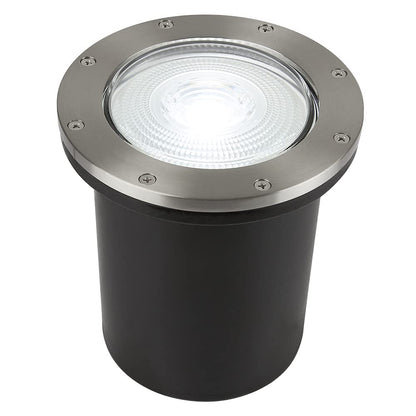 Tecnolite - Lámpara de Piso Empotrable Ideal Zona Costera, Potencia Máx. 90 W, Base E27, IP65, No incluye foco