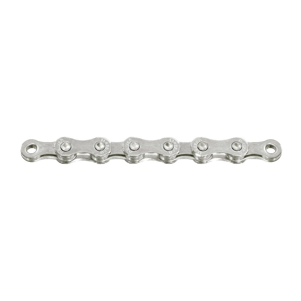 SUNRACE Cadena CN11A 1/2X11/128 11P 126 Eslabones Plata con Candado Cajita CN11A.126Q.SS1.BXB