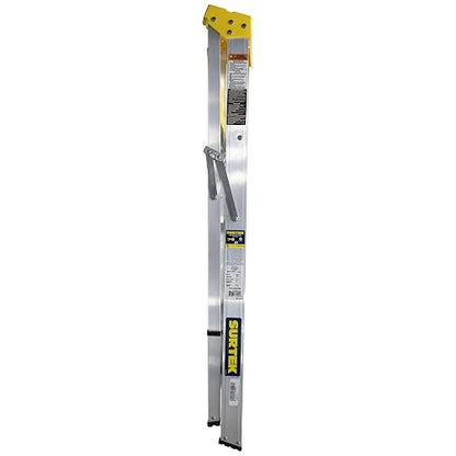 Surtek ET3 Escalera de Aluminio Tipo Tijera, 3 Peldaños, 1.21 m