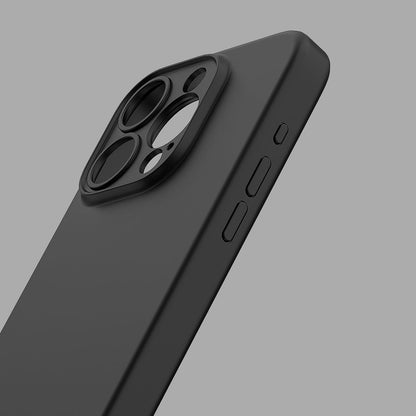 Avana Velvet Funda con MagSafe Compatible con iPhone 15 Pro MAX, Resistente a Caídas de 3m, Bisel Elevado, Protección Antimicrobiana - Negro