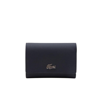 Cartera Anna con solapa y cierre a presión para mujer - Talla Única - Azul