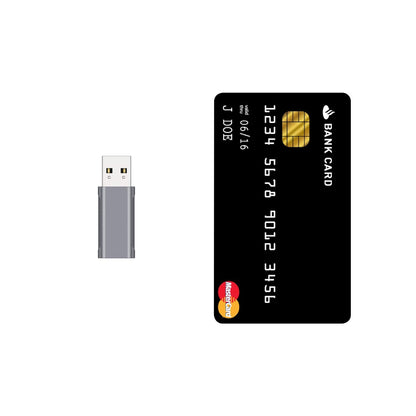 nonda - Adaptador USB 3.0 Macho-Hembra, Carga rápida de 3 amperios, diseño Compacto