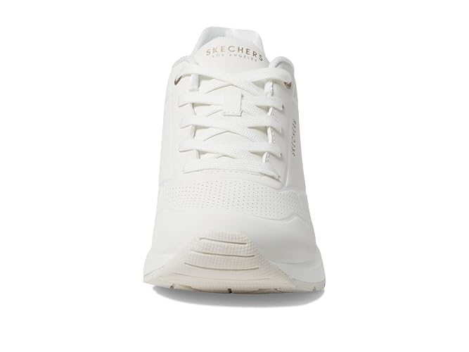 Skechers Million Air - Aire Elevado Zapatillas para Mujer | Tenis casuales, espuma viscoelástica refrigerada por aire, Skech-Air, ajuste de cuña con 1 pulgada de altura, sin cordones