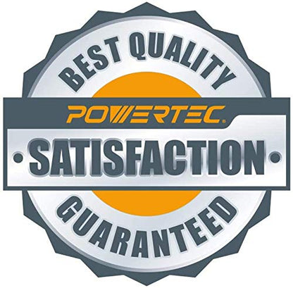 POWERTEC 71002 Barra de limpieza abrasiva para lijar cinturones y discos | Borrador de goma natural - Herramientas de carpintería para lijar la perfección