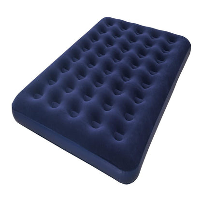 Bestway 67002 Colchon Inflable Adulto 1.91x1.37x.22cm Individual, Azul Marino
