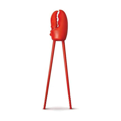 Fred Munchtime Palillos de Entrenamiento para Niños, Sin BPA - Langosta