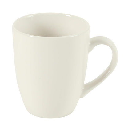 Gibson Home Great Essentials Tazas de Café 12 oz | Porcelana, Juego de 12 Tazas, Para Café con Leche, Té Caliente, Capuchino, Mocha, Expreso, Cacao