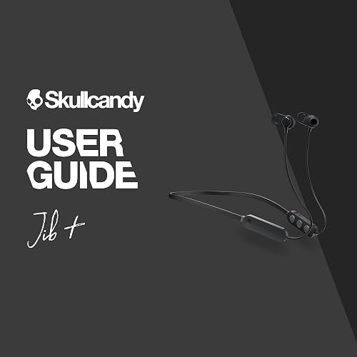 Skullcandy Audífonos Jib+ In-Ear Inalámbricos, 6 Horas de Batería, Micrófono, Compatibles con iPhone, Android y Dispositivos Bluetooth, Negro