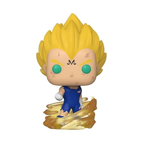 Funko Pop! Animation: Dragon Ball Z - Majin Vegeta | Mercancía Oficial de Anime - Figura de Vinilo Coleccionable para Decoración - Regalo de Cumpleaños para Fans