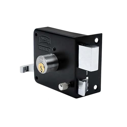 Phillips Cerradura Clásica Derecha Negra Modelo 175N