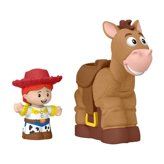 Little People Toy Story Jessie y Bullseye con Movimiento de Cabeza para Niños y Niñas de 1 Año y Medio en Adelante