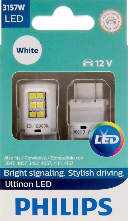 PHILIPS Ultinon 3157W LED blanco, paquete de 2