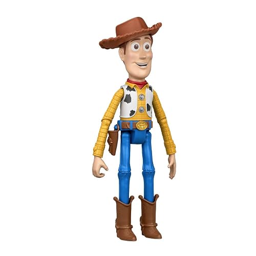 Mattel Pixar Toy Story 5 Figura de Acción Woody parlante de 7 Pulgadas 3+