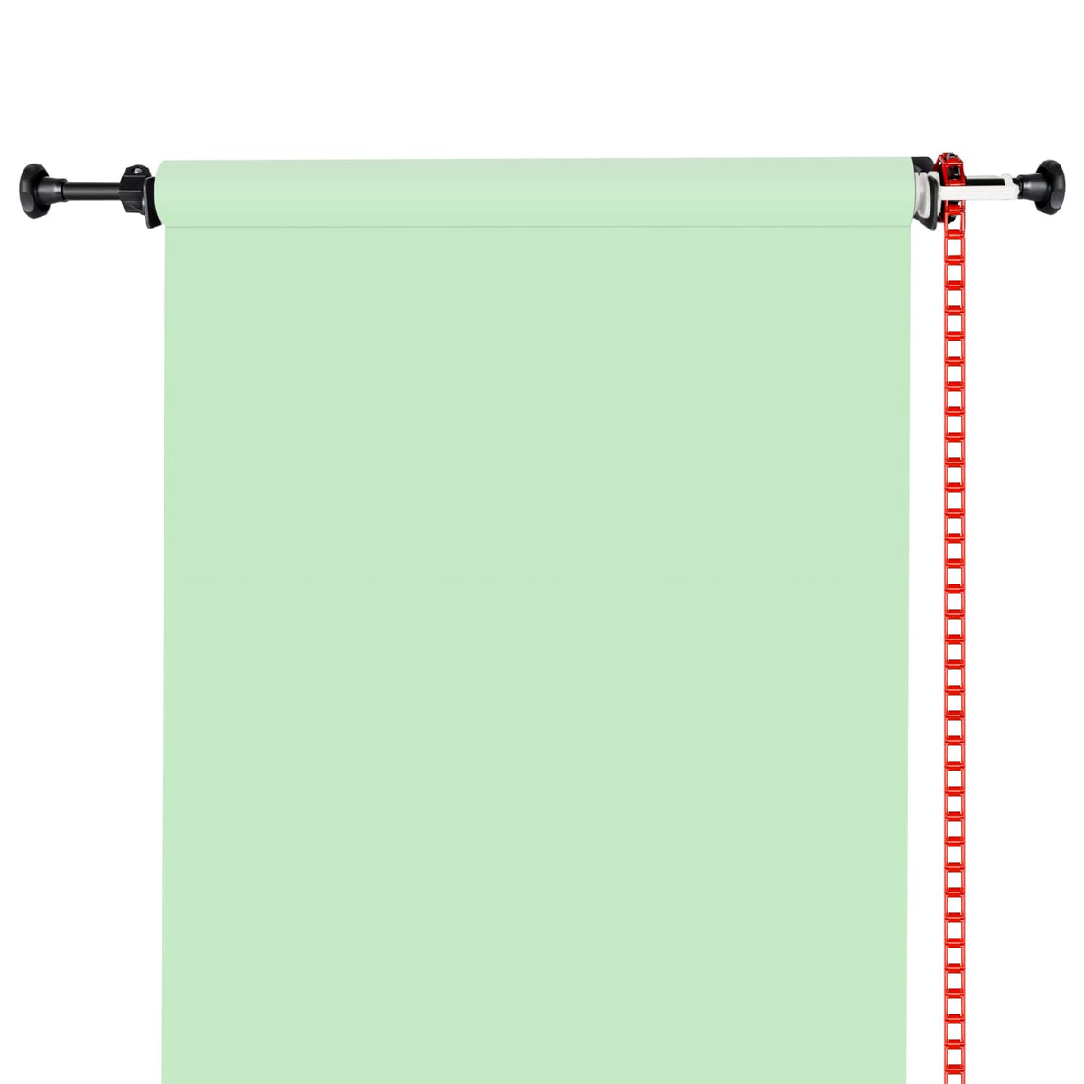 Neewer® Fotografía Single Rodillo Pared Montaje Manual Rasfondo Apoyo Sistema, Incluye Dos(2) Single Gancho, Dos(2) Barras de Extensión, Uno(1) Cadena, Ocho(4) Pinzas Tornillos