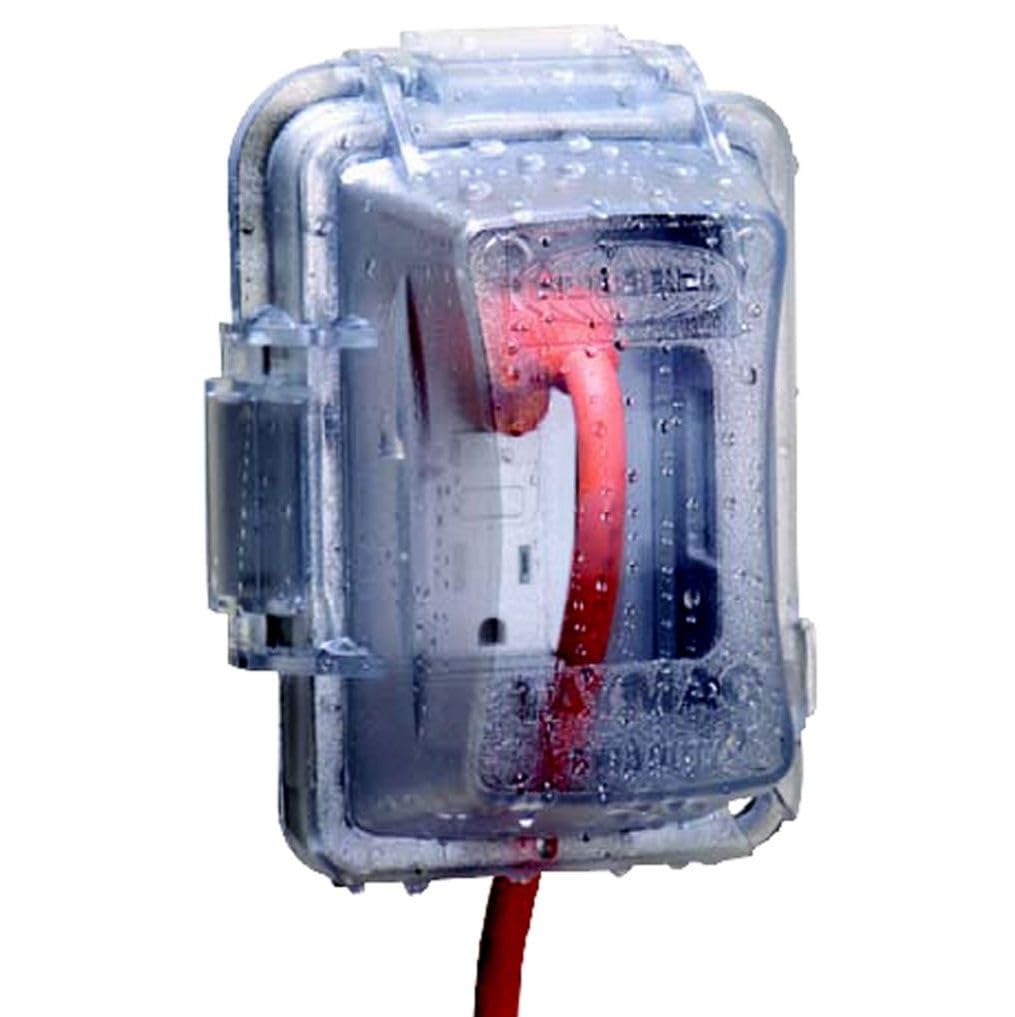 Hubbell-Bell Cubierta para Enchufe Resistente a la Intemperie Gris - Extra-Duty