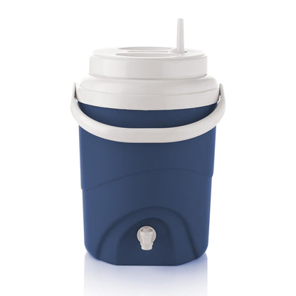 Estra Termo Térmico con Dispensador 8 Litros, Antigoteo - Azul