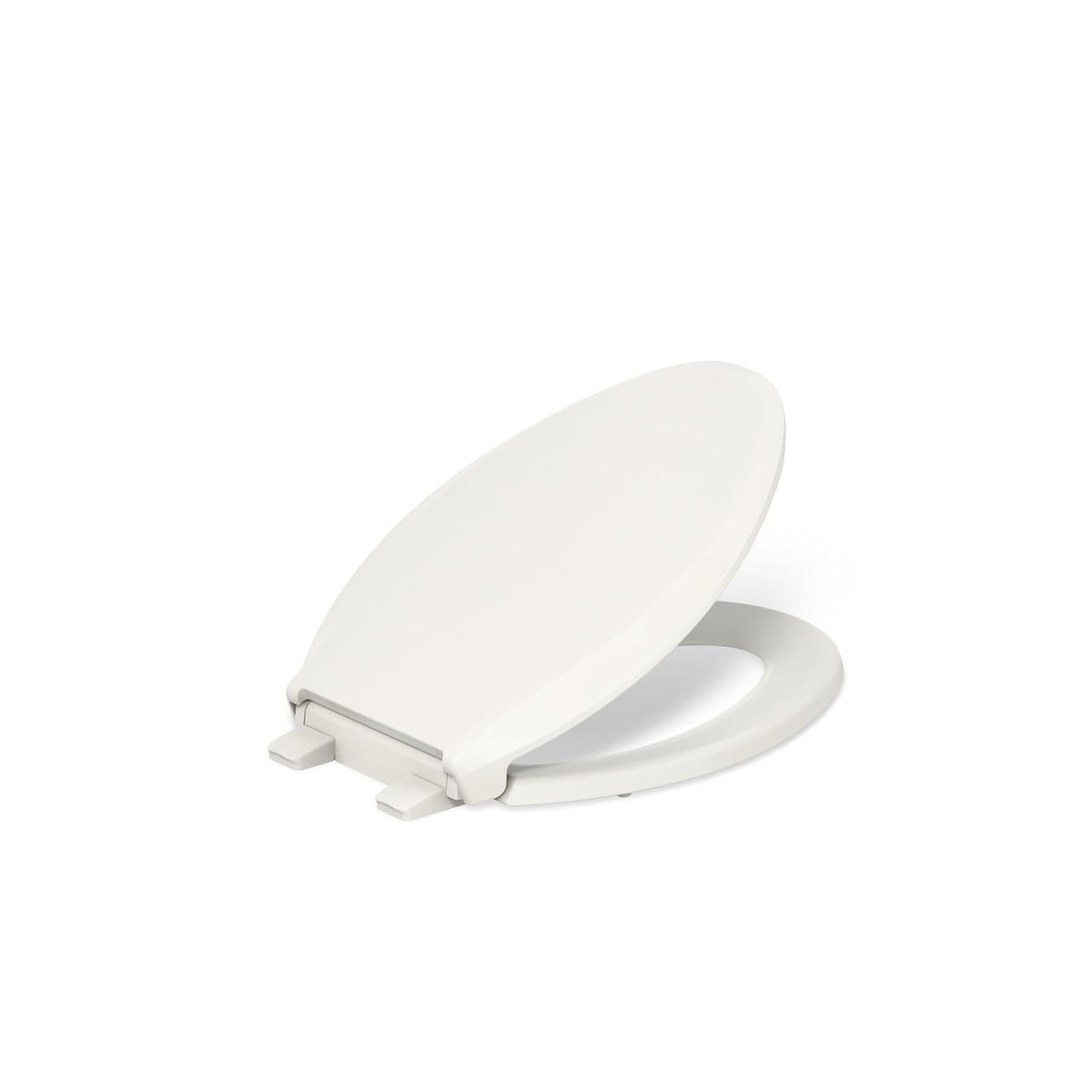 Kohler Cachet ReadyLatch Asiento de Inodoro de Cierre Suave - Pestillo listo - Alargado - Biscuit
