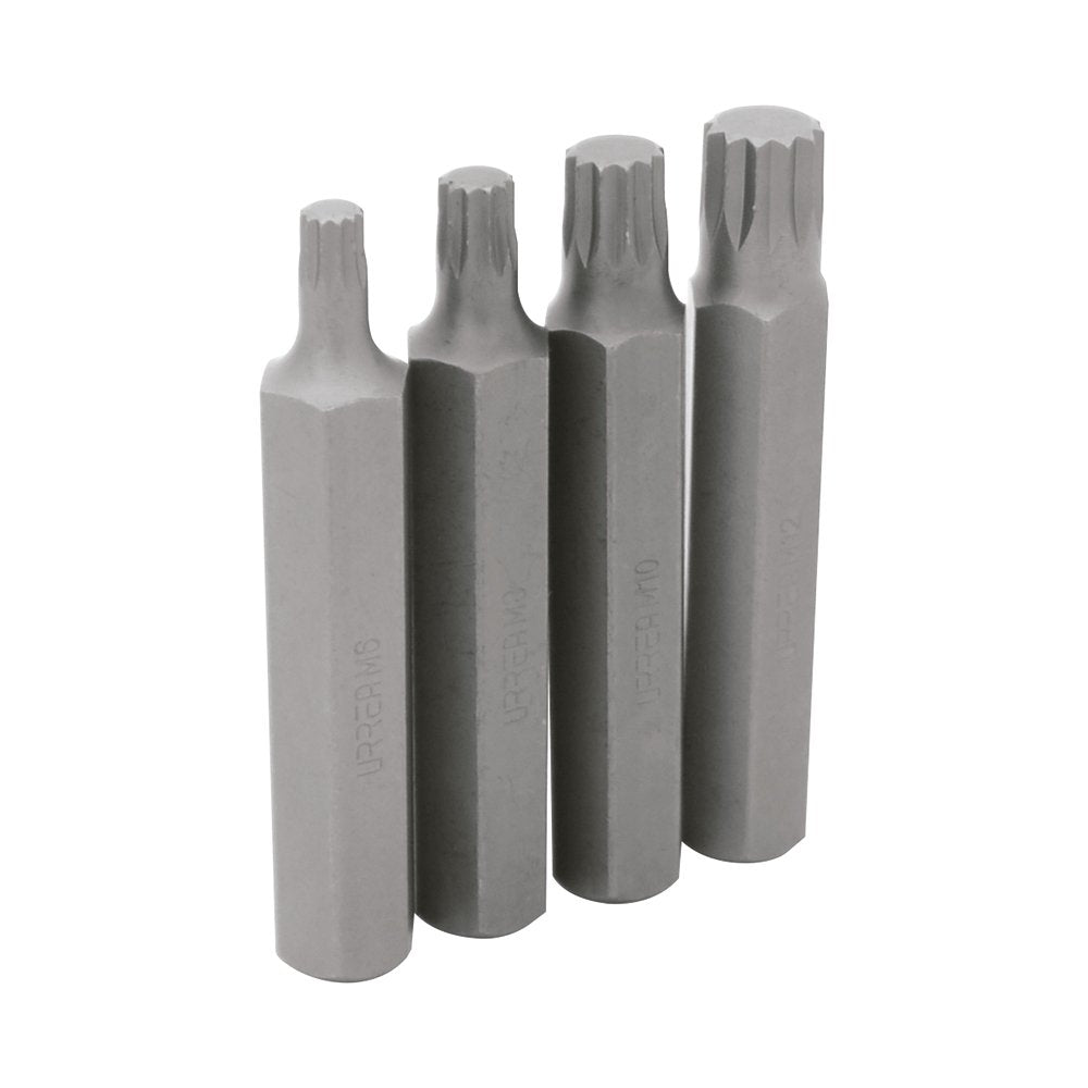 Urrea J607 Juego de 4 Puntas Triple Cuadro - 1 - 2", 4 piezas