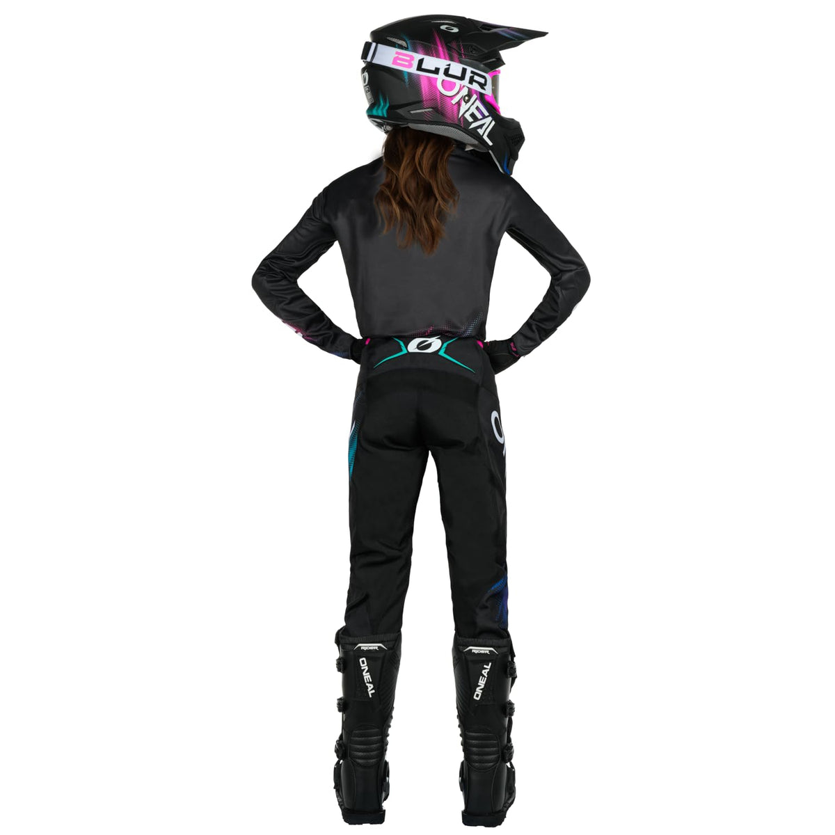 O'Neal Element - Pantalones para Mujer, Color Negro, Multicolor 7/8