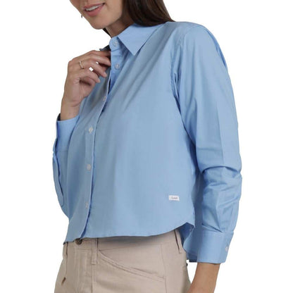 Lee Camisa Regular de Algodón para Mujer