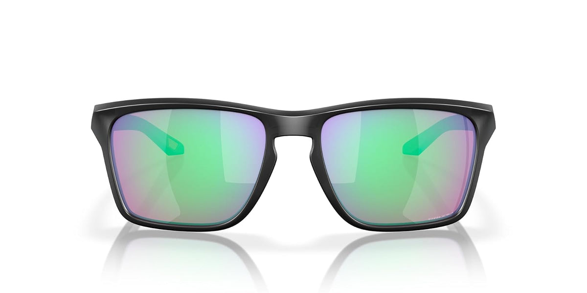 OO9448 Sylas Rectangular Sunglasses - Tinta negra mate - Prizm Golf - 57. Milímetros
