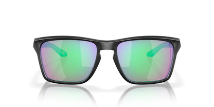 OO9448 Sylas Rectangular Sunglasses - Tinta negra mate - Prizm Golf - 57. Milímetros