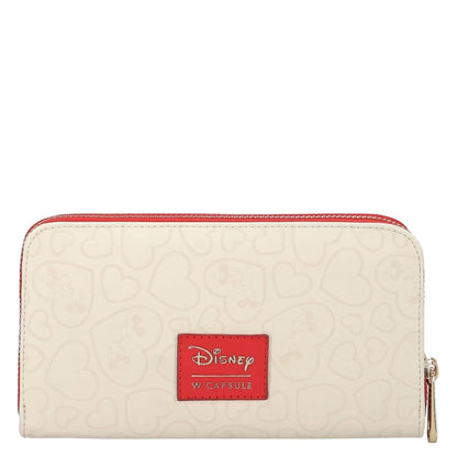 W Capsule Mickey & Minnie Cartera para Mujer Beige HBYARMULKE69CW