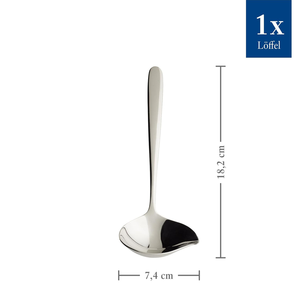 Villeroy & Boch Daily Line - Cucharón pequeño para salsa/salsa, 17,8 x 7,6 x 4,4 cm