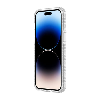 Incipio Grip Funda con MagSafe Compatible con iPhone 14 Pro MAX, Protección Caídas 4.2m, Bisel Elevado, Protección Antimicrobiana - Transparente