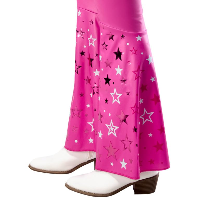 Rubies Womens Western Barbie Costume Flared Pants With Vest and Scarf,