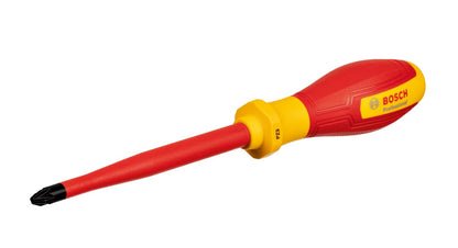 Bosch Professional Desarmador VDE Aislado hasta 1,000 V - PZ 3 x 125mm - Pozidriv (PZ)