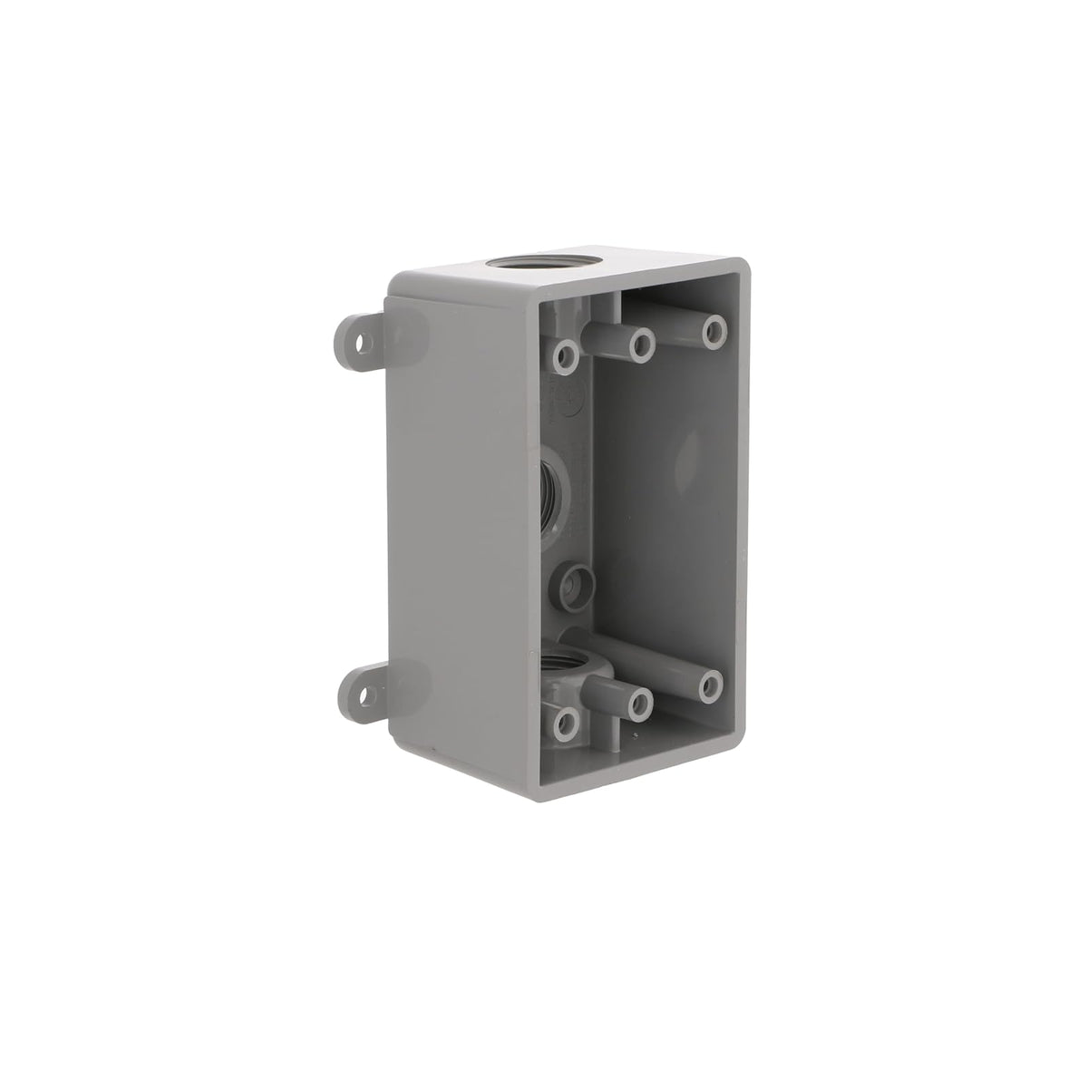 BELL PSB37550GY Unidad única resistente a la intemperie Tres salidas roscadas de 1/2 pulg. o 3/4 pulg., 2 pulg., Gris
