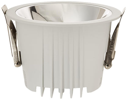 Tecnolite Lámpara Downlight LED Empotrable 13 W, Luz Blanca Configurable, Atenuable, IP54, LED integrado