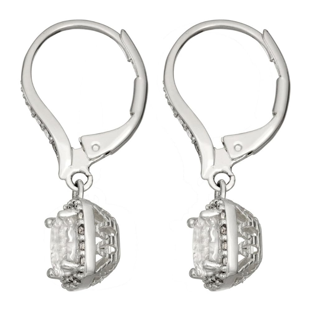 Napier Aretes Plata Huggie Para Mujer