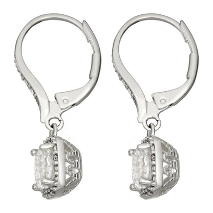 Napier Aretes Plata Huggie Para Mujer