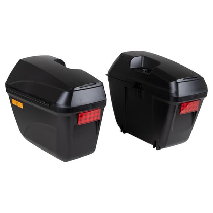 Vendell Caja Motocicleta Tipo Alforja ABS Negro S-66