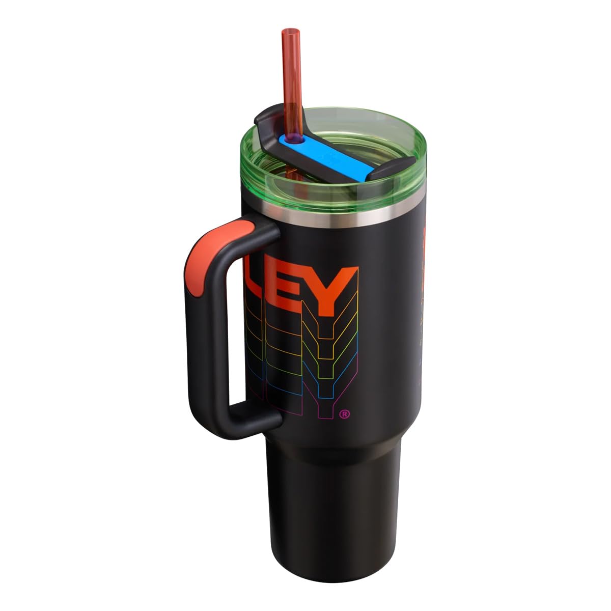 Stanley Quencher H2.0 Termo de Acero Inoxidable con Popote 1.18 L - Negro