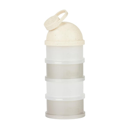 Babymoov Babydose Dosificador de Fórmula para Bebé, Contenedor Apilable de Leche en Polvo para Biberones, Organizador de Alimentación y Viaje, Arena Mineral