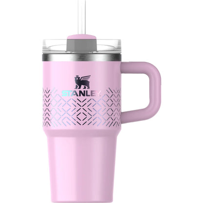 Stanley Quencher H2.O FlowState Vaso con Asa y Popote 591 ml - Pink Icicle Gloss