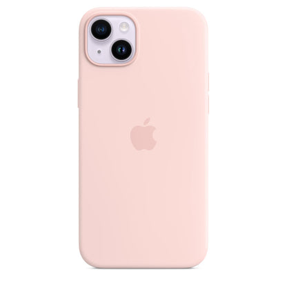 Funda de silicón con MagSafe para el iPhone 14 Plus - Rosa Vintage